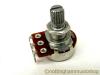 500K TYPE B LINEAR ELECTRIC GUITAR POT POTENTIOMETER SHORT SHAFT BASS